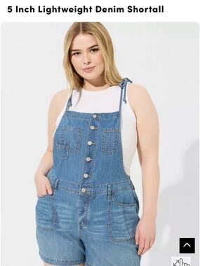 Torrid Denim Short-Alls